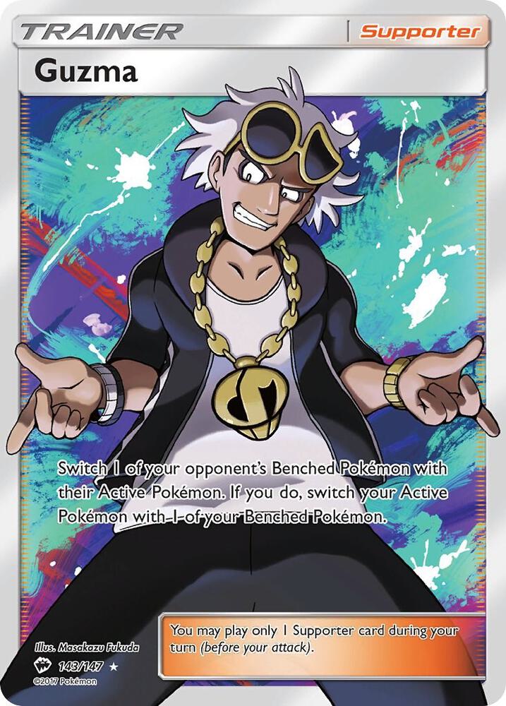 Guzma (Full Art) card image