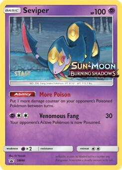 Seviper - SM46 (Prerelease) [Staff] card image