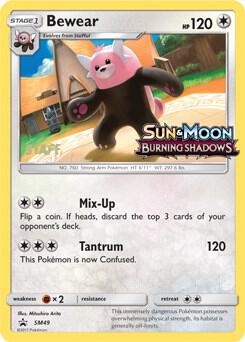 Bewear - SM49 (Prerelease) [Staff] card image