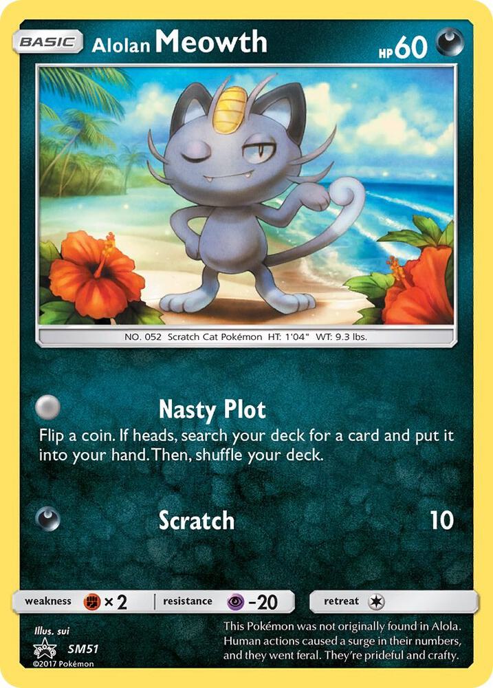 Alolan Meowth - SM51 card image