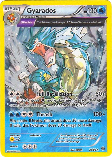 Gyarados - 21/98 (Cosmos Holo) card image