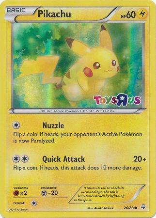 Pikachu - 26/83 (Toys R Us) card image
