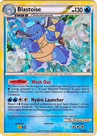 Blastoise - 13/95 (Cracked Ice Holo) card image