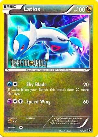 Latios - 10/20 (Dragon Vault) card image