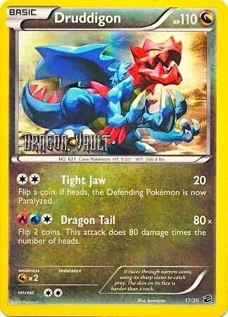 Druddigon - 17/20 (Dragon Vault) card image