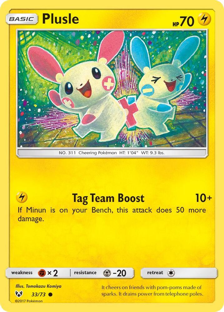 Plusle card image