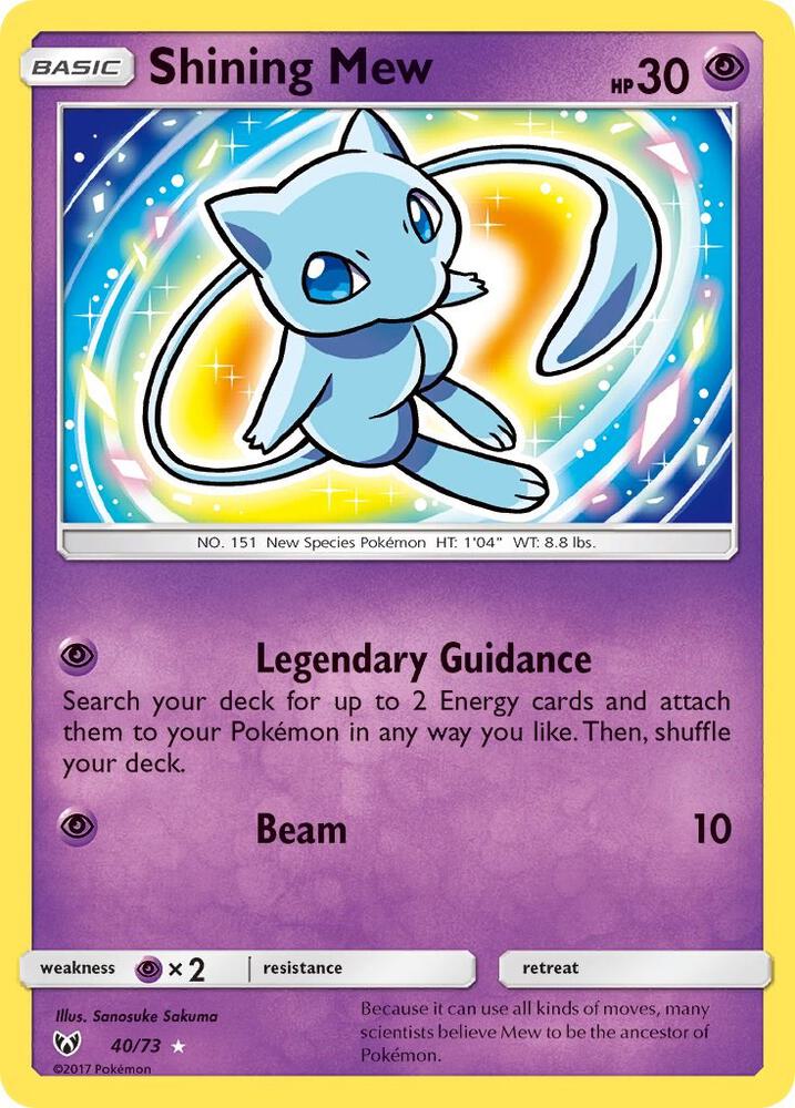 Shining Mew card image