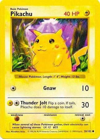Pikachu (Red Cheeks) card image