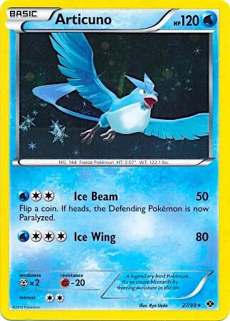 Articuno - 27/99 (Next Destinies) card image