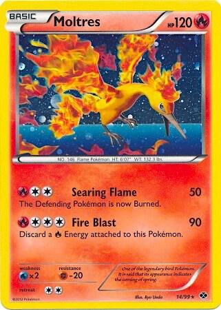 Moltres - 14/99 (Next Destinies) card image