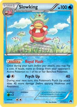 Slowking - 21/122 (Cosmos Holo) card image