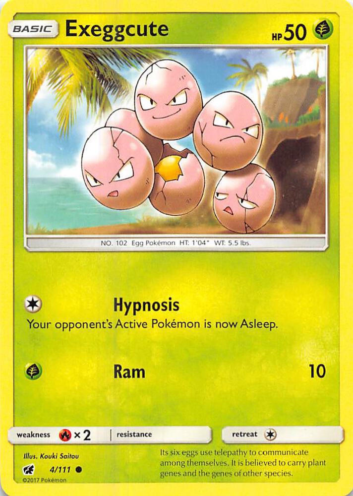 Exeggcute card image