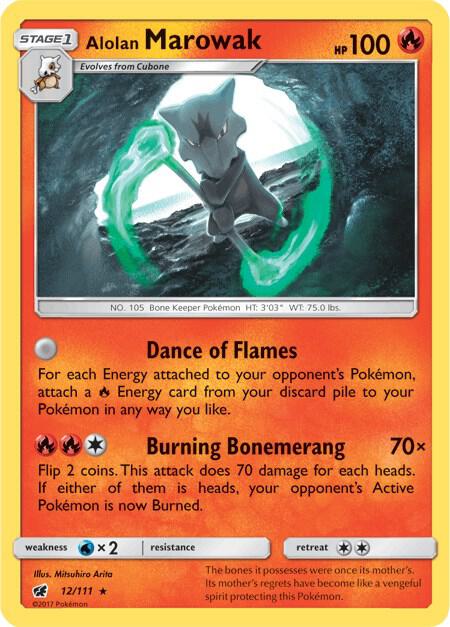 Alolan Marowak card image