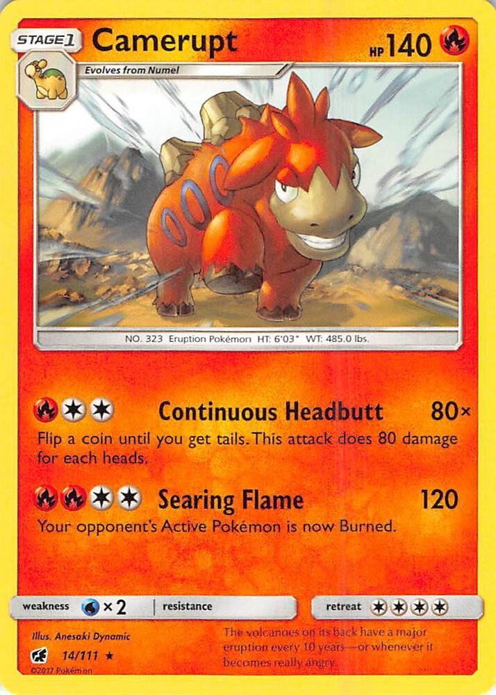 Camerupt card image