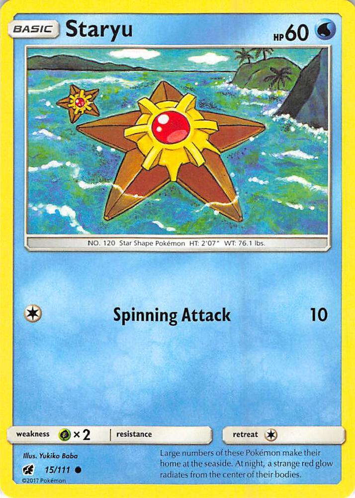 Staryu card image
