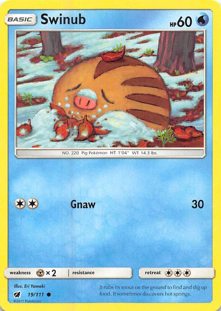 Swinub card image