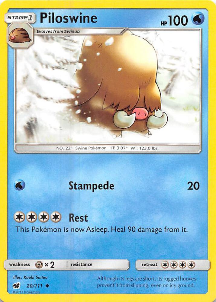 Piloswine card image