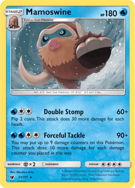 Mamoswine card image