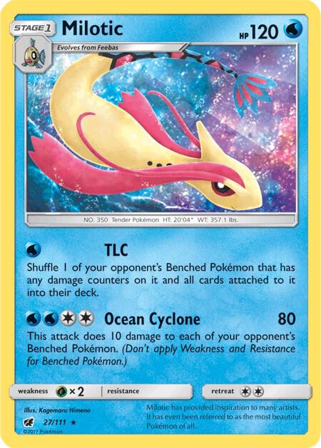 Milotic card image