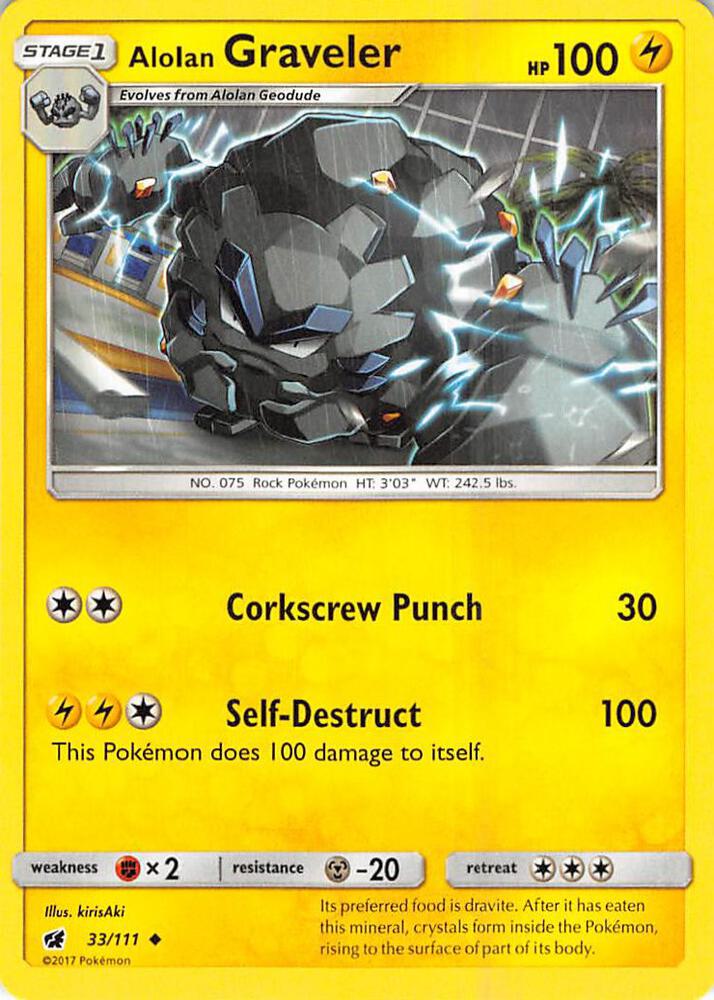 Alolan Graveler card image