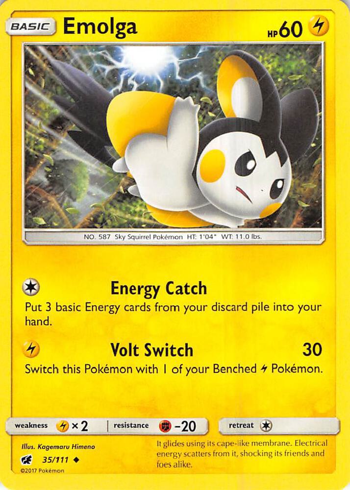Emolga card image
