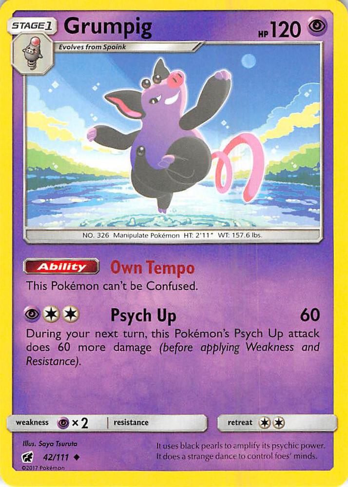 Grumpig card image
