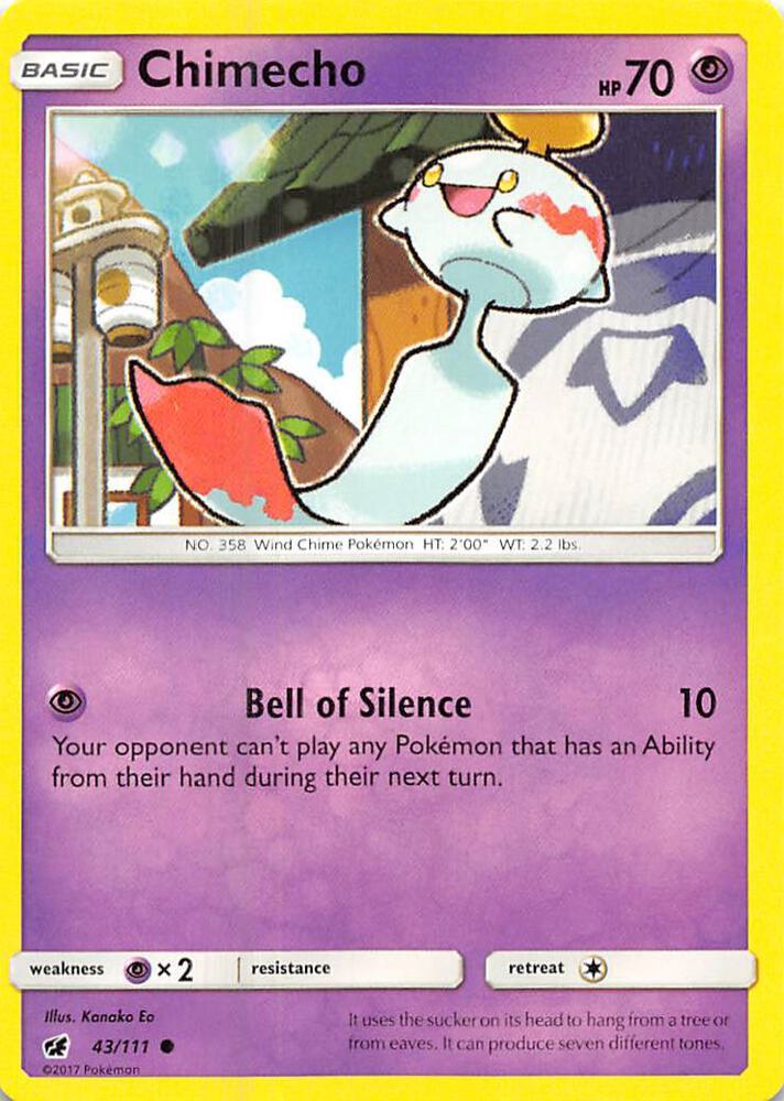 Chimecho card image