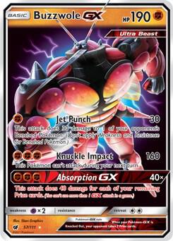 Buzzwole GX card image