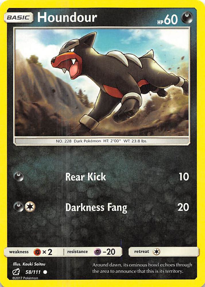 Houndour card image