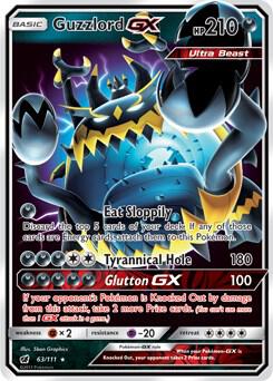 Guzzlord GX card image