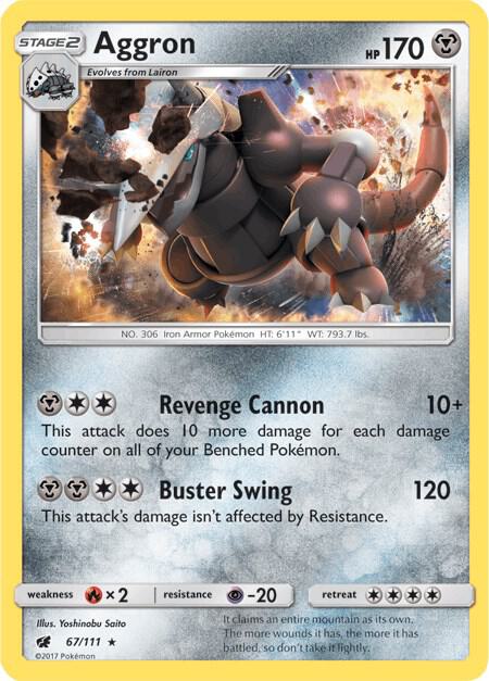 Aggron card image