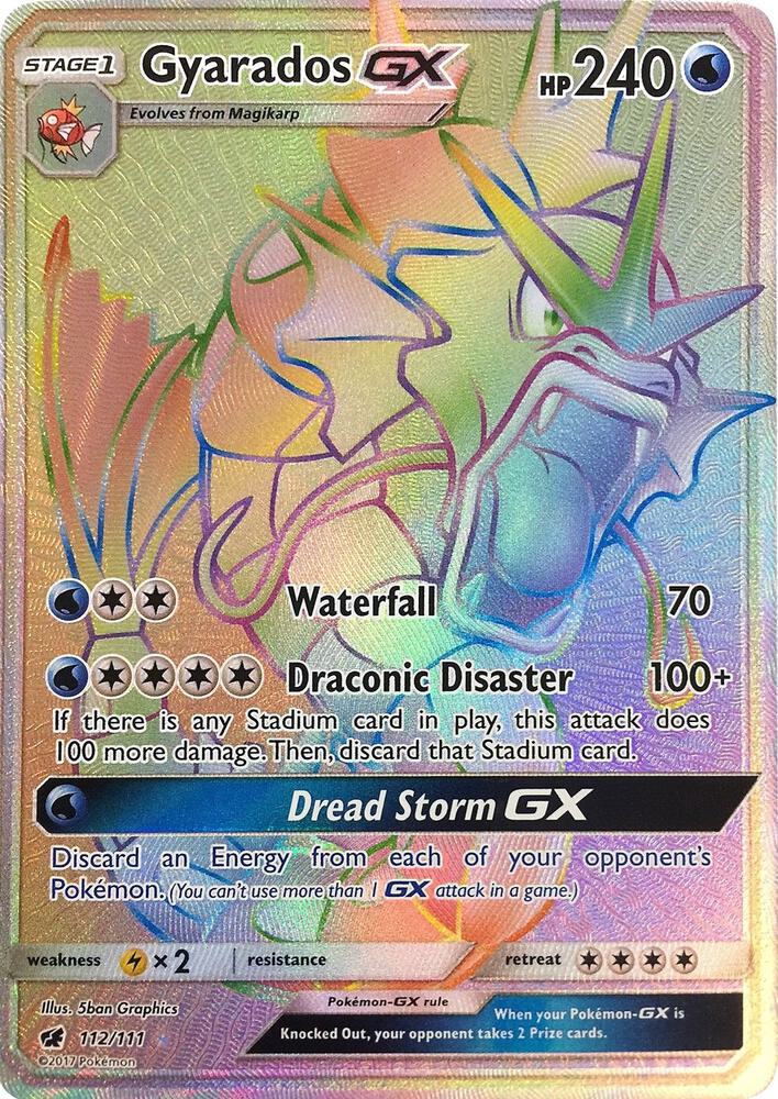 Gyarados GX (Secret) card image