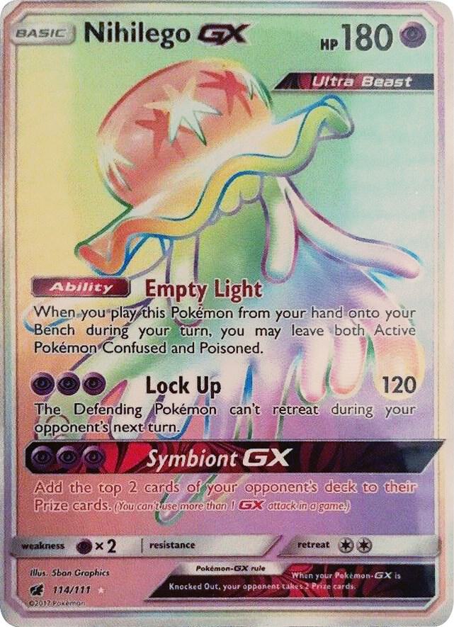 Nihilego GX (Secret) card image