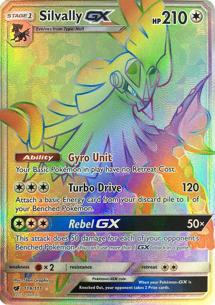 Silvally GX (Secret) card image