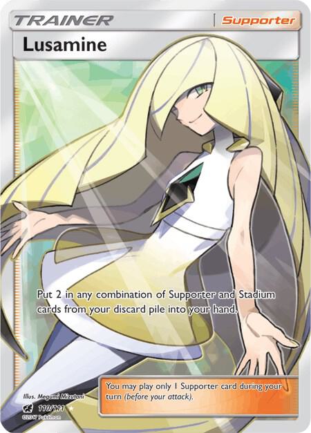 Lusamine (Full Art) card image