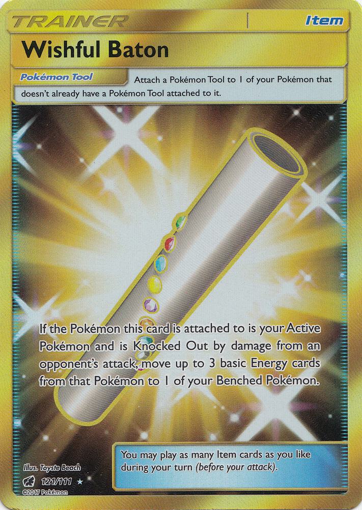 Wishful Baton (Secret) card image