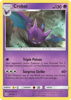 Crobat - 56/149 (Prerelease Kit Exclusive) card image