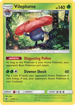 Vileplume - 6/147 (Prerelease Kit Exclusive) card image
