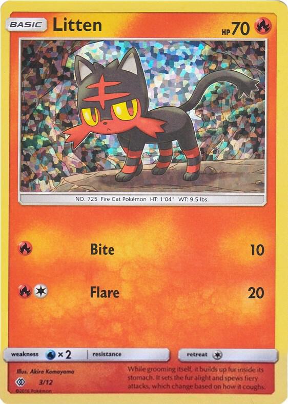 Litten - 3/12 card image