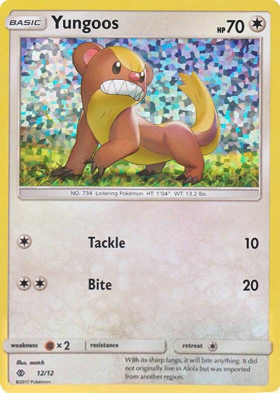 Yungoos - 12/12 card image