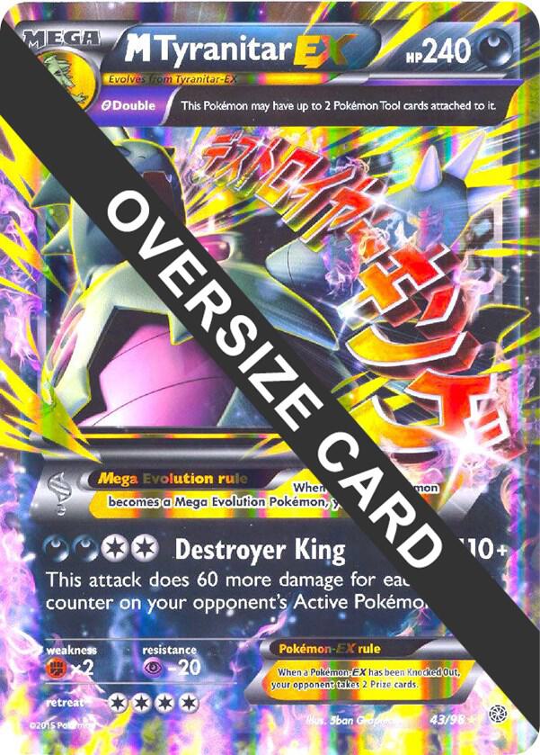 M Tyranitar EX - 43/98 card image