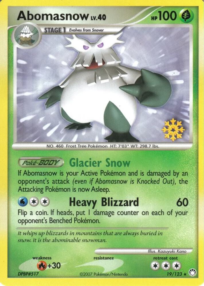 Abomasnow - 19/123 card image