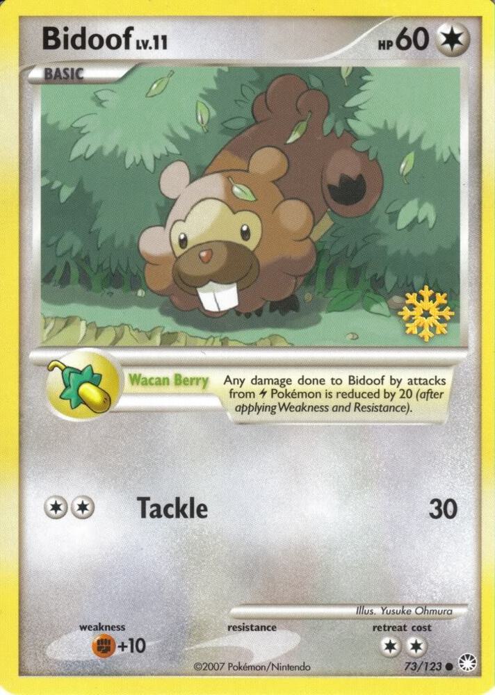 Bidoof - 73/123 card image