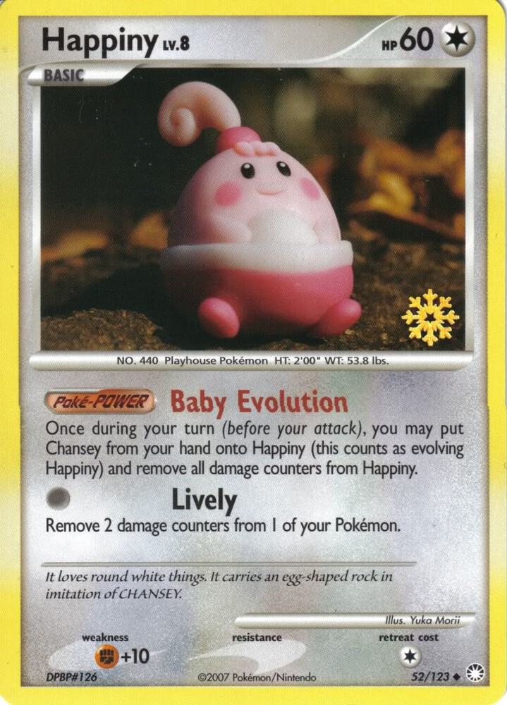 Happiny - 52/123 card image