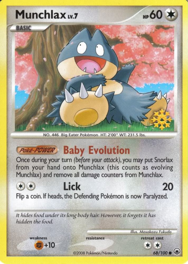 Munchlax - 68/100 card image