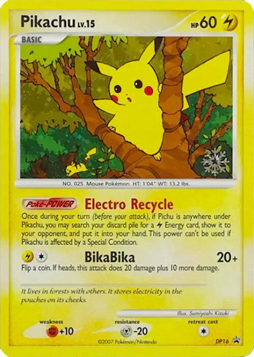 Pikachu - DP16 card image