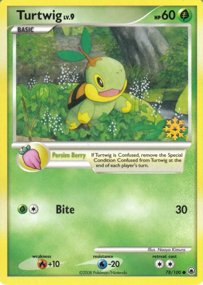 Turtwig - 78/100 card image