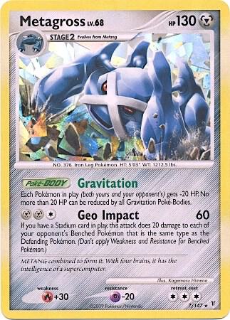 Metagross - 7/147 (Cracked Ice Holo) card image