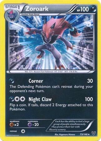 Zoroark - 73/146 (Cosmos Holo) card image