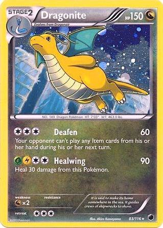 Dragonite - 83/116 (Cosmos Holo) card image
